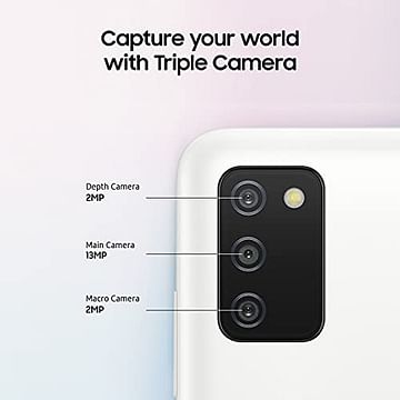 Samsung Galaxy A03s Camera Design
