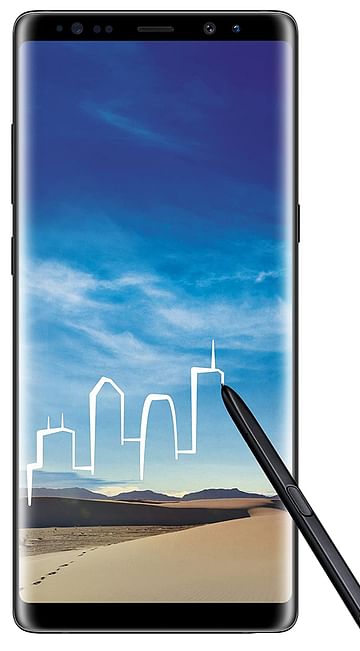 Samsung Galaxy Note 8 Front Side