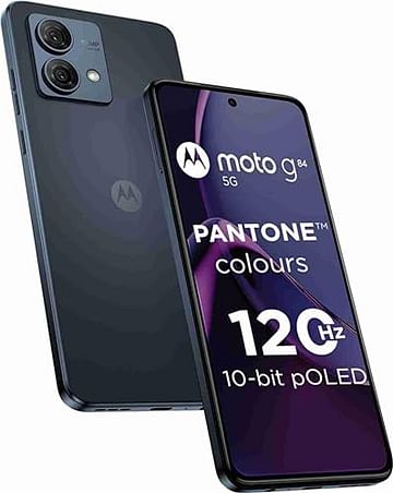 Motorola Moto G84 Front & Back View