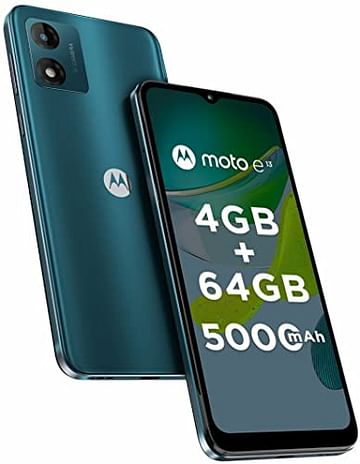 Motorola Moto E13 Front & Back View