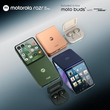 Motorola Razr 50 Ultra Left & Right View