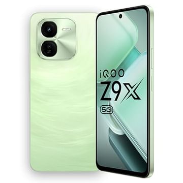 iQOO Z9x Front & Back View