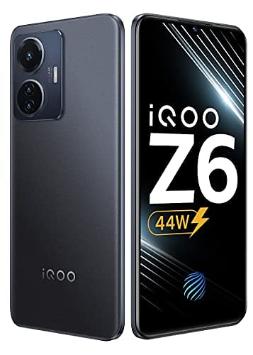 Iqoo Z6 44W Front & Back View