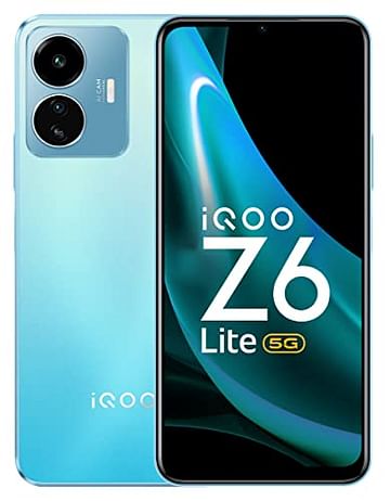 Iqoo Z6 Lite Front & Back View
