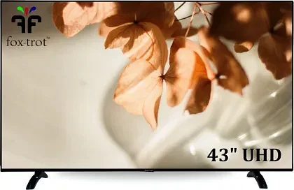 Fox-Trot 4K-HB 43 inch Ultra HD 4K Smart LED TV