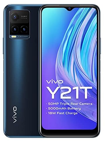 Vivo Y21T Front & Back View