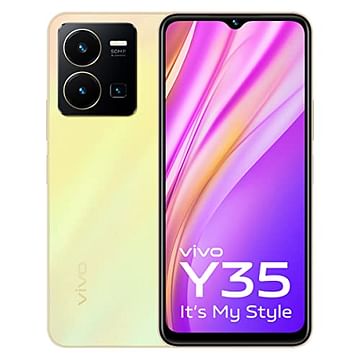 Vivo Y35 Front & Back View