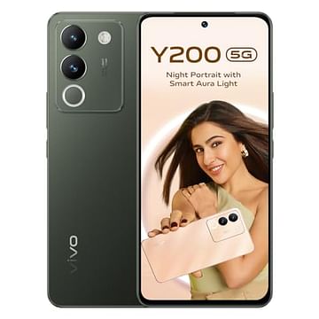 Vivo Y200 Front & Back View