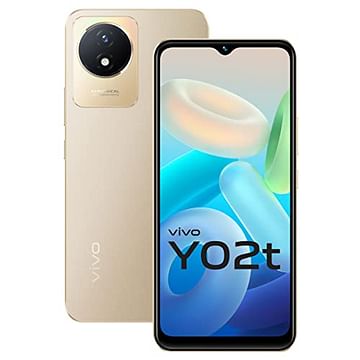 Vivo Y02t 4G Front & Back View