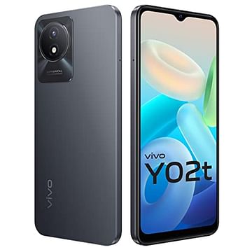 Vivo Y02t 4G Front & Back View