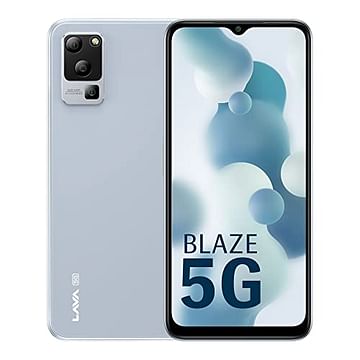 Lava Blaze 5G Front & Back View