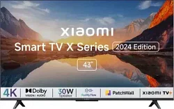 Xiaomi X Series 2024 Edition 43 inch Ultra HD 4K Smart LED TV (L43MA-AUIN)