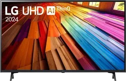 LG UT80 43 inch Ultra HD 4K Smart LED TV (43UT80406LA)