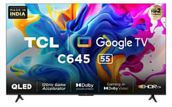 TCL C645 55 inch Ultra HD 4K Smart QLED TV (55C645)