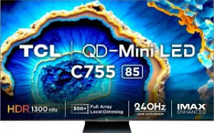 TCL C755 85 inch Ultra HD 4K Smart Mini LED TV (85C755)