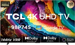 TCL P745 98 inch Ultra HD 4K Smart LED TV (98P745)