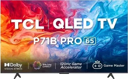 TCL P71B Pro 65 inch Ultra HD 4K Smart QLED TV (65P71B Pro)