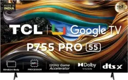 TCL P755 Pro 55 inch Ultra HD 4K Smart QLED TV (55P755 Pro)