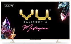 Vu Masterpiece Glo QLED TV 75inch