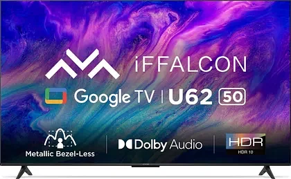 iFFALCON U62 50 inch Ultra HD 4K Smart LED TV (iFF50U62)