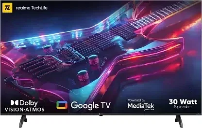 Realme TechLife CineSonic Q 50 inch Ultra HD 4K Smart QLED TV (50UHDGQRWSGQ)