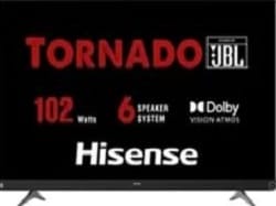 Hisense Tornado 65-inch Ultra HD 4K Smart LED TV