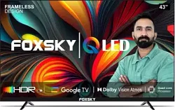 Foxsky 43FS 43 inch Ultra HD 4K Smart QLED TV