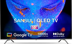 Sansui JSW55GSQLED 55 inch Ultra HD 4K Smart QLED TV
