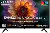 Sansui JSW43GSUHD 43 inch Ultra HD 4K Smart LED TV