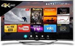 CloudWalker CLOUD TV 55SU-C (55-inch) Ultra HD 4K Curved Smart LED TV