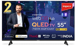 Impex FIESTA 55QFX2AA11 55 inch Ultra HD 4K Smart QLED TV