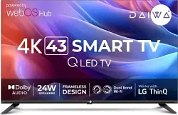 Daiwa D43Q3WOS 43 Ultra HD 4K Smart QLED TV