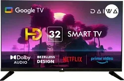 Daiwa 32G1H 32 inch HD Ready Smart LED TV