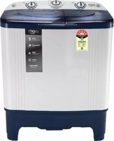 MarQ MQSA65H5B 6.5 kg Semi Automatic Top Load Washing Machine