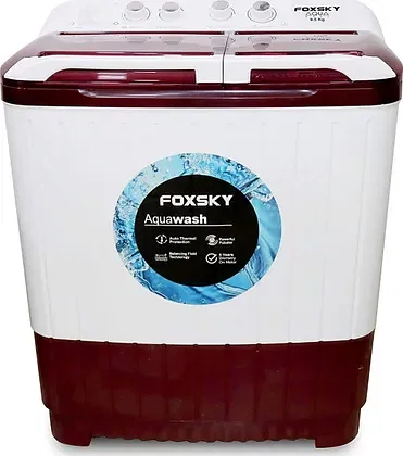 Foxsky Aqua Wash 9.5 kg Semi Automatic Washing Machine