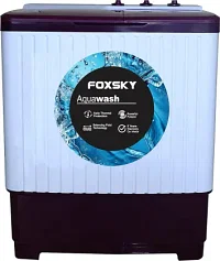 Foxsky Aqua Wash 7.5 kg Semi Automatic Top Load Washing Machine