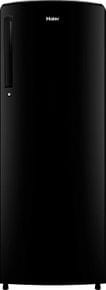 Haier HRD-2623BKS 262 L 3 Star Single Door Refrigerator