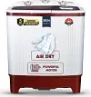 MarQ By Flipkart MQSA60H5W 6 kg Semi Automatic Top Load Washing Machine