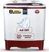 MarQ By Flipkart MQSA60H5W 6 kg Semi Automatic Top Load Washing Machine