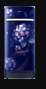Samsung RR21B2H2XHS 198L 4 Star Single Door Refrigerator