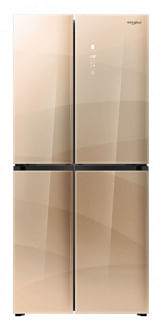 Whirlpool Wseries 460L Glass Finish Frost Free Four-Door Refrigerator