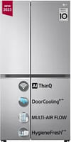 LG GC-B307SSVL 883 L Side by Side Door Refrigerator