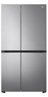 LG GL-B257EPZ3 650 L 3 Star Inverter Frost Free Side By Side Door Refrigerator