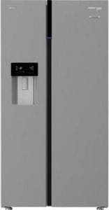 Voltas Beko RSB655XPRF 634 L Inverter Frost Free Side By Side Door Refrigerator