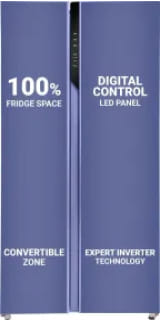 Haier HES-690IM-P 596 L 2 Star Side by Side Refrigerator