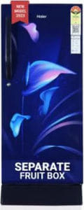 Haier HED-205MAB-P 185 L 5 Star Direct Cool Single Door Refrigerator
