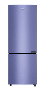 Haier 237 L, 2 Star, Storm Inox Finish, Bottom Mounted Frost Free Refrigerator