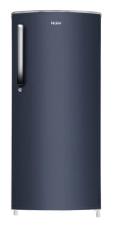 Haier 205 L, 2 Star, Graphite Black Finish Direct Cool Single Door Refrigerator HRD-2262BGK-N