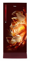 Haier 190 L, 3 Star, Golden Flora Flower Finish Direct Cool Single Door Refrigerator HRD-2103PGF-P