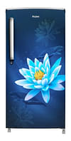 Haier 175 L, 2 Star, Blue Lotus Finish Direct Cool Single Door Refrigerator